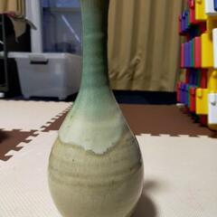 相馬焼 京月窯の花器(天平の甍)