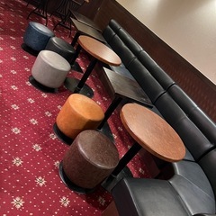 丸イス5脚

