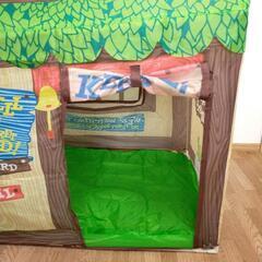 【決まりました!!】キッズテント　テント　おままごと　ごっこ遊び　おままごとテント　簡単設置の画像