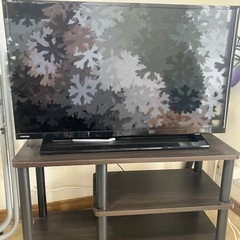 【決まりました】テレビ、テレビ台セット　テレビボード　東芝　32...