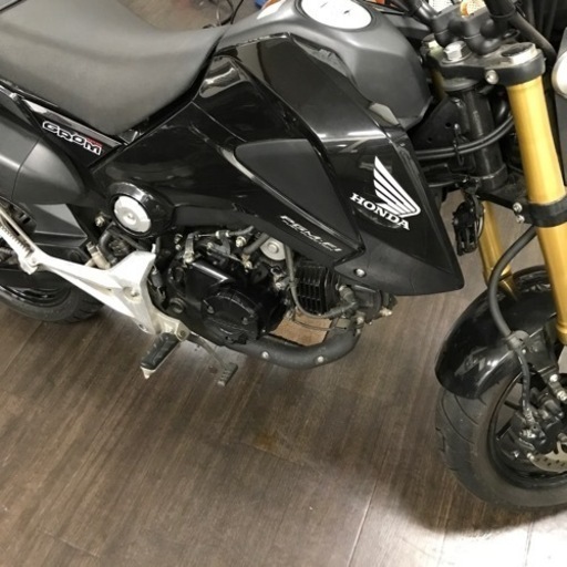 新車下ろし低走行125ccグロム‼️182‼️キロメートル距離