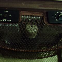 昭和レトロ  電気こたつ （54×54㎝ 高さ33.5㎝）お譲りします。＊石川県＊美川より＊期間限定の画像