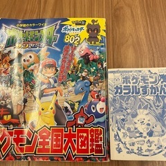 ポケモン図鑑　2冊