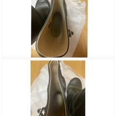 　USED品　Hunter ハンター　長靴　こげ茶　チョコレート　EU38 女性用の画像