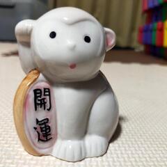 お猿の貯金箱