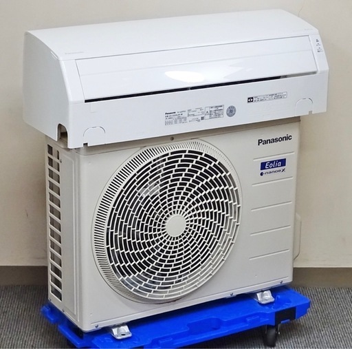 Panasonic【CS-222DJR-W】パナソニック Eolia エオリア ナノイーX搭載 ルームエアコン 主に6畳用 2022年製 中古品