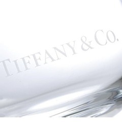 ティファニー TIFFANY＆Co ガラス タンブラー セット ロゴ ペア 2点セット 200mlの画像
