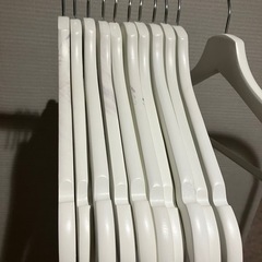 IKEA ハンガーラック　ハンガー　セットの画像