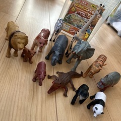 どうぶつフィギュアセットの画像