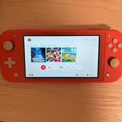 Nintendo Switch Lite【ソフト付】 の画像
