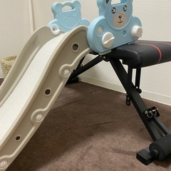 子供用ソファ滑り台の画像