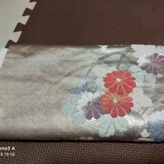 名古屋帯 正絹 刺繍