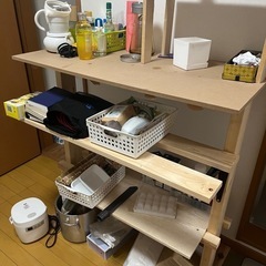 自家製の棚