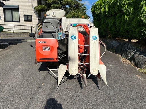 コンバイン2条刈り