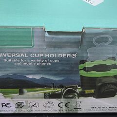 オレンジ Aumotop 自転車カップホルダー 2 in 1 カップホルダー 電話ホルダー/オーガナイザー付き ユニバーサル360°回転カップホルダー 自転車 ベビーカー オートバイ スクーター ウォーカー バイク 車椅子 ウォーカーの画像