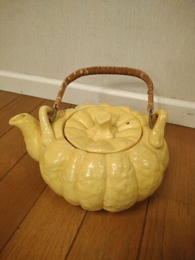 土鍋やかん　かぼちゃ