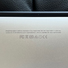 Macbook Air 本体 early2015 13インチ i5 4GB 128GBの画像