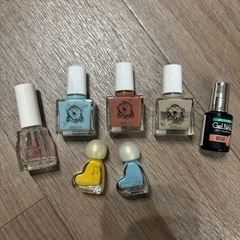 マニキュア　7本セット　ネイル