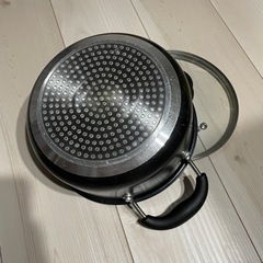 【8月まで】直径20-21センチ ・高さ10センチ・IH対応・直火対応・お鍋・調理器具 の画像