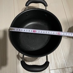 【8月まで】直径20-21センチ ・高さ10センチ・IH対応・直火対応・お鍋・調理器具 の画像