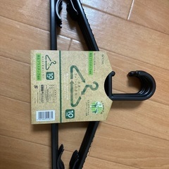 【美品】ハンガー10本黒