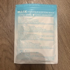 新品未使用　布マスク　何度も使えるの画像