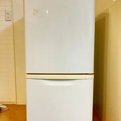 【一人暮らしに】パーソナル冷凍冷蔵庫 2ドア 138L　ホワイト