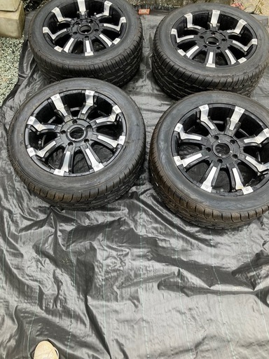 ホイール付きタイヤ　20インチ　クリムソン　(MGBEAST) ランクルなど　4本セット　295/45/R 20 PCD150 5H 20×9.5J OFF+55