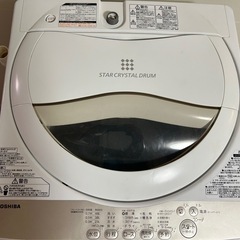 TOSHIBA  洗濯機 5kg 2015年製    の画像