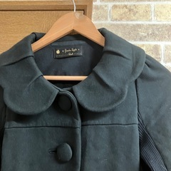 フランシュリッペブラック　くるみボタンのブルゾン ジャケットの画像