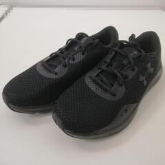 未使用
26.5cm アンダーアーマー(UNDER ARMOUR)(メンズ)チャージド パスート3 エクストラ ワイド ブラック ランニングシューズ ジョギング スニーカー 幅広の画像