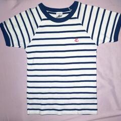 美品♪プチバトー 半袖  ボーダー柄 半袖 シャツ 108cm 5歳 90cm 100cm 110cmの画像