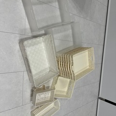 収納バスケット全部セットの画像