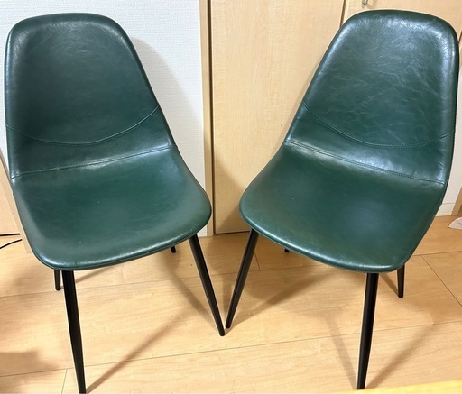 美品　ダイニングチェア　2脚セット