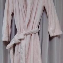 ■ニトリ　フランネルバスローブ　ピンク ■