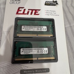 ノートパソコン　メモリ ddr4-3200 4gb×2