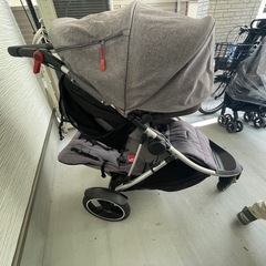 2人乗りベビーカー(定価約15万)の画像