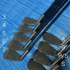 ゴルフ【初心者向け】アイアンセット9本 美品