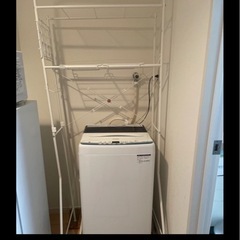 ２ヶ月しか使用していない洗濯機の画像