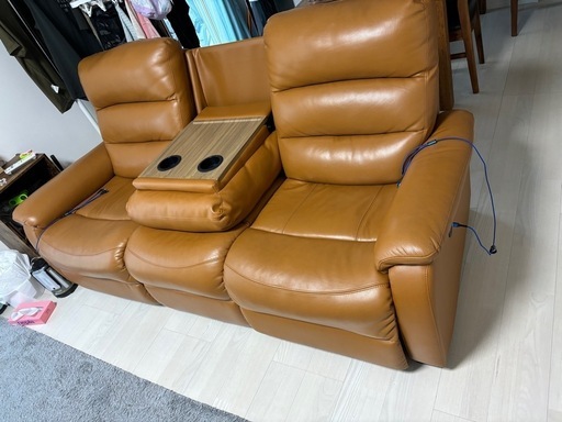 電動リクライニングソファー