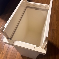 KEYUCAダストボックス push（19L）ホワイト の画像