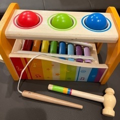 Hape パウンドアンドタップベンチ　ハンマートイ　ボール叩き&鉄琴