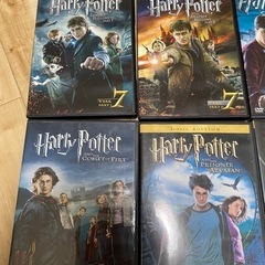 ハリーポッター✨8枚組セット✨2枚DISC入りあり✨の画像