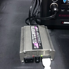 ②メルテック DC/ACインバーター  CD-150 大自工業  DC12VをAC100Vに変換の画像