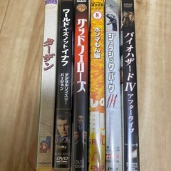 洋画映画DVD✨バイオバザードあり✨色々セット✨6枚セット✨の画像