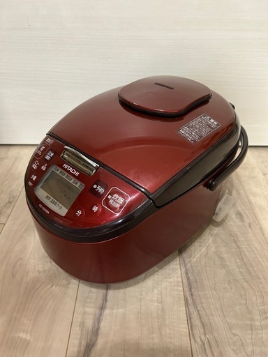 【値下げしました】日立　圧力IH炊飯器5.5合 RZ-H10BJ R