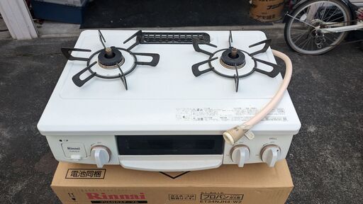 Rinnai リンナイ ET34NJH4-W 2020年製 都市ガス用 ガスコンロ➂