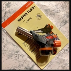 ꒰未使用꒱火力調整可能 ガスバーナー 溶接 キャンプ アウトドア バーベキューの画像