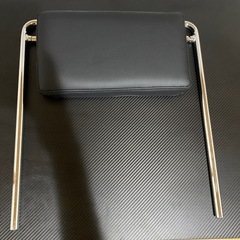 作業用デスク+ガレリアpcケース+イスのオットマンの画像