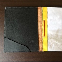 【未使用】ペルーで買った皮表紙のノートの画像